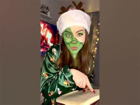 Образ Гринча на Новый год 🎄 #макияж #гринч #makeuptransformation # ...