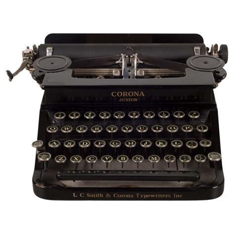 Antique Lc Smith And Corona 8 Typewriter Circa 1934 For Sale At 1stdibs