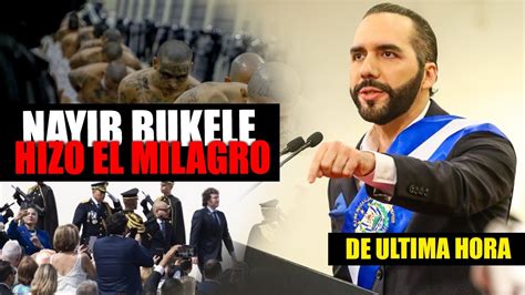 Hace Un Momento Hizo El Milagro Nayib Bukele Sorprende Al Mundo Con