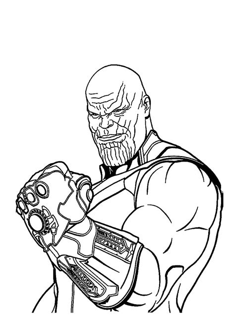 Coloriage Avengers Superbes Dessins Colorier