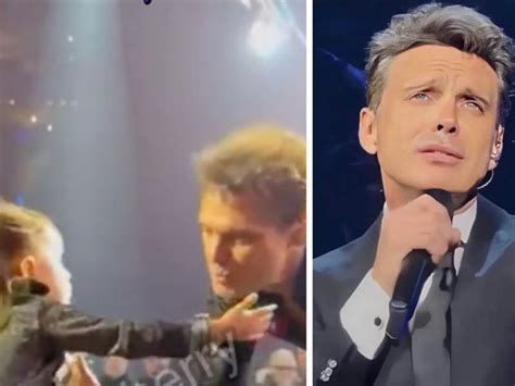 Luis Miguel besa a niña en la boca el público reacciona