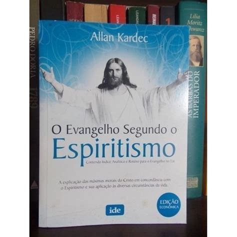 Livro O Evangelho Segundo O Espiritismo Allan Kardec Shopee Brasil