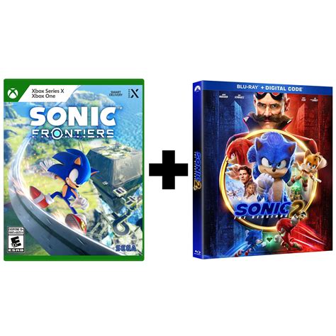 Sonic Frontiers Xbox Series X And Sonic The Hedgehog 2 Movie Bundle