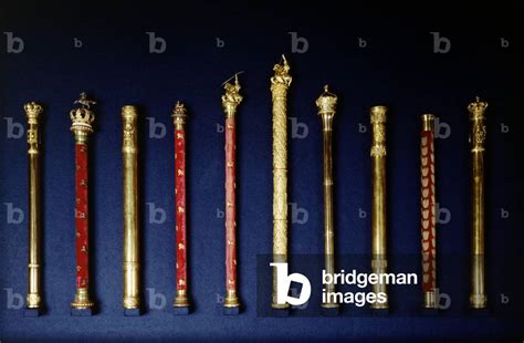 Image Of The Duke Of Wellington S Field Marshal Batons Photo