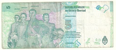 Argentina Pesos Doble Numeracion Tenemos Patria