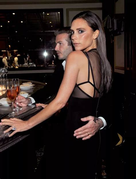 David Beckham Touches Wife Victoria On The Bum At Cfda Vogue Fashion