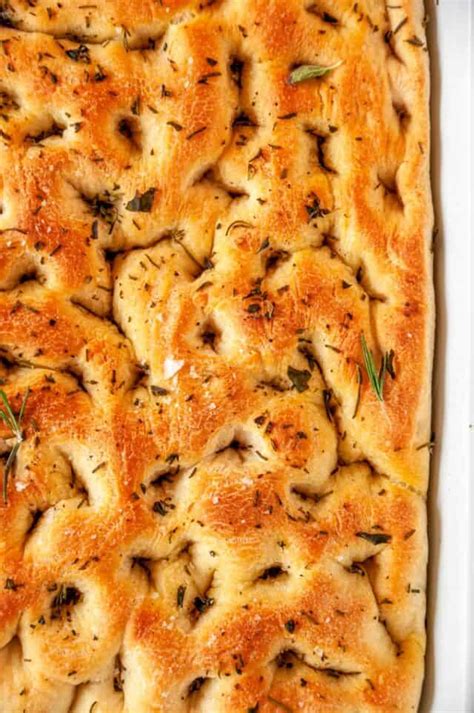 Easy Herbed Focaccia Bread Aberdeen S Kitchen