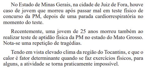 Concursos Policiais To Projeto Quer Proibir Taf Entre H E H