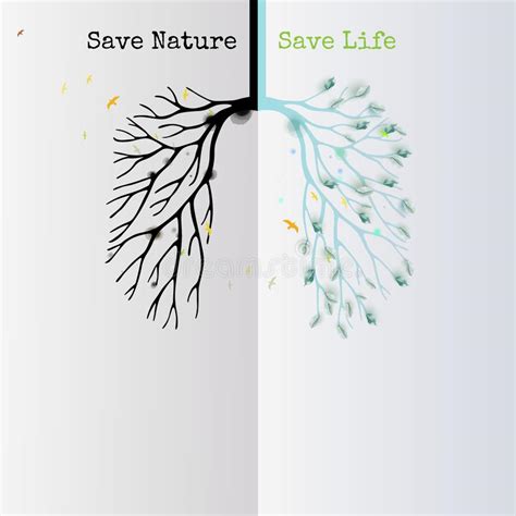 Human Lungs Isolated Vector Illustration Of Environmentally Friendly