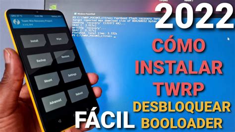 Como Desbloquear El Booloader Y Instalar Twrp Xiaomi Youtube