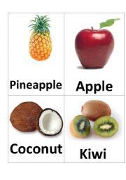 Fruit And Vegetables Pictures Esl Worksheet By Katena