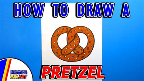 How To Draw A Pretzel Youtube