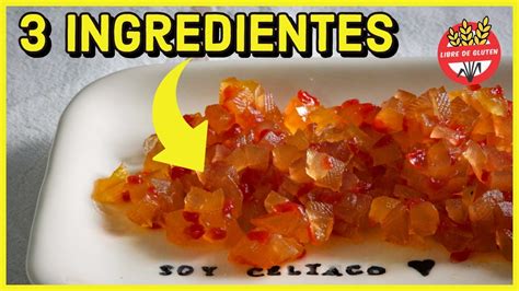 C Mo Hacer Fruta Abrillantada Con Cascara De Sand A Youtube