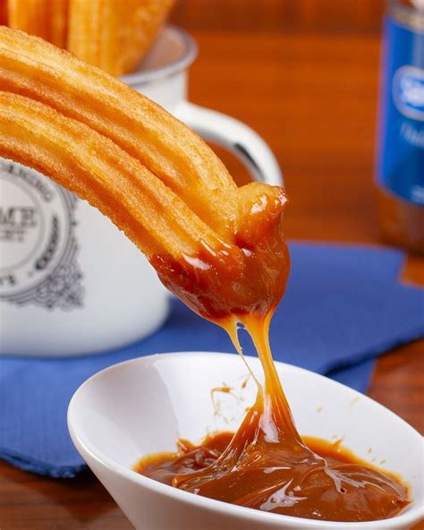 Churros Caseros Con Dulce De Leche