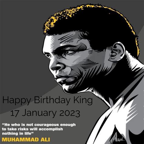 Happy Birthday Muhammad Ali Instagram Poster Template Postermywall