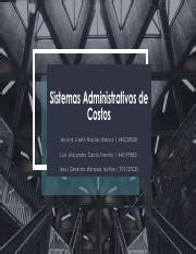 COSTOS FIJOS Y VARIABLES COSTOS DIFERENCIALES Y SUMERGIDOS Pdf