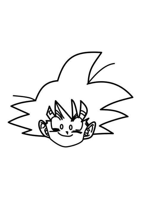 How To Draw Goku Dragon Ball GT Em 2024 Goku Desenho Coisas Simples