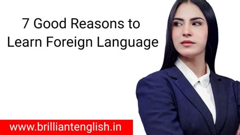 7 Reasons To Learn Foreign Language Useful Tips