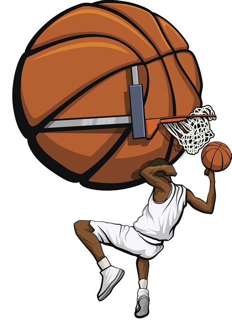 Download Basketball Slam Dunk Clip Art Basketball Png Image With No Background