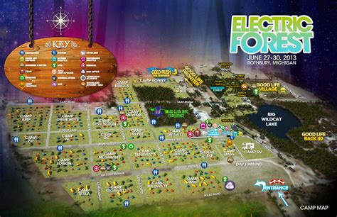 Electric Forest Camp Map ⋆ Byt Brightest Young Things