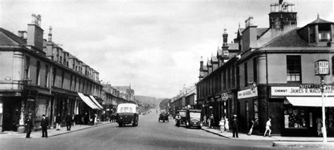 Tour Scotland Photographs Old Photograph Glasgow Street Ardrossan Scotland