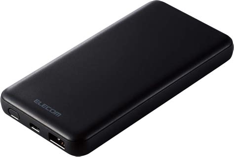 Amazon エレコム モバイルバッテリー 10000mah 大容量 Usb Pd対応 Type C×1 Usb A×1