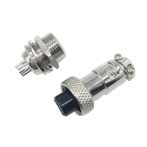 Gx Pin V Din Female Connector Round Screw Aviation Plug Buy