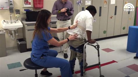 After Being Paralyzed From The Waist Down Man Walks Again