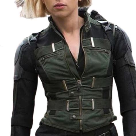 Avengers Infinity War Black Widow Vest Scarlett Johansson Vest