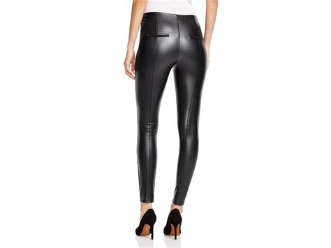 Lyst Lyssé Lyssé Faux Leather Moto Leggings In Black