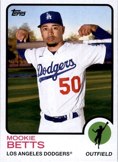 2021 Topps Archives Mookie Betts Los Angeles Dodgers 136 EBay