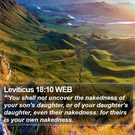 Leviticus 18 10 WEB Scriptures Images