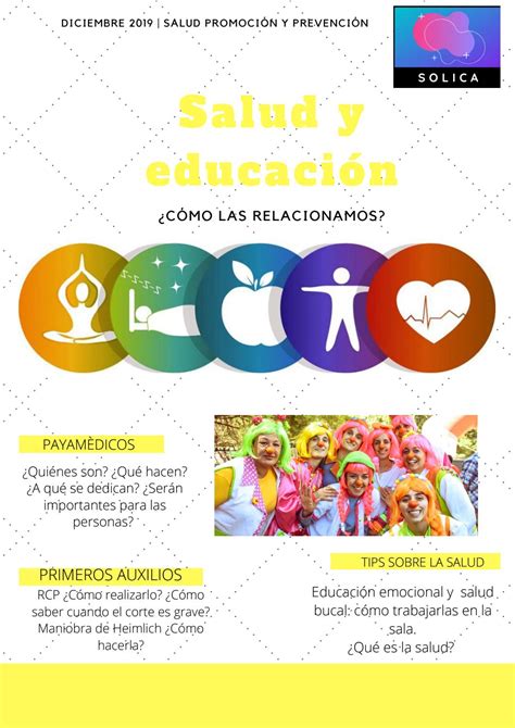 EDUCACIÓN EN Y PARA LA SALUD REVISTA DIGITAL by solcicosta Issuu