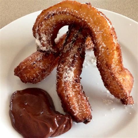 Recipes: Churros with Chocolate or Salted Caramel Sauce