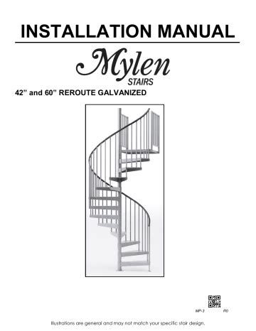 Mylen Stairs Ec Z A Reroute Galvanized Exterior In Diameter