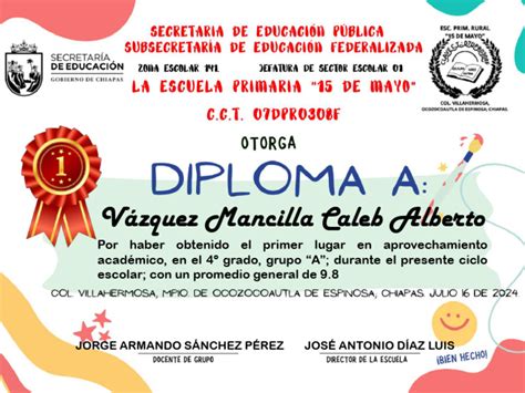 Diploma Caleb Pdf