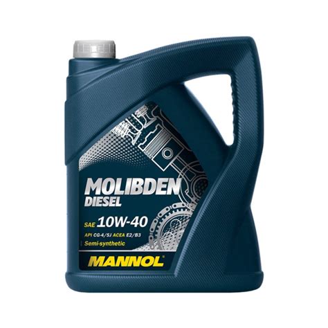 Mühərrik yağı Mannol Molibden Diesel SAE 10W-40 5L Special Qiyməti ...