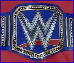 NEW WWE Blue Universal Wrestling Championship Belt Adult Size