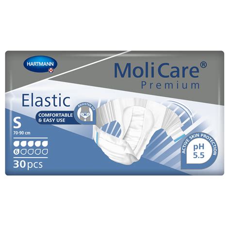 Scutece Pentru Incontinenta MoliCare Premium Elastic 6 Picaturi