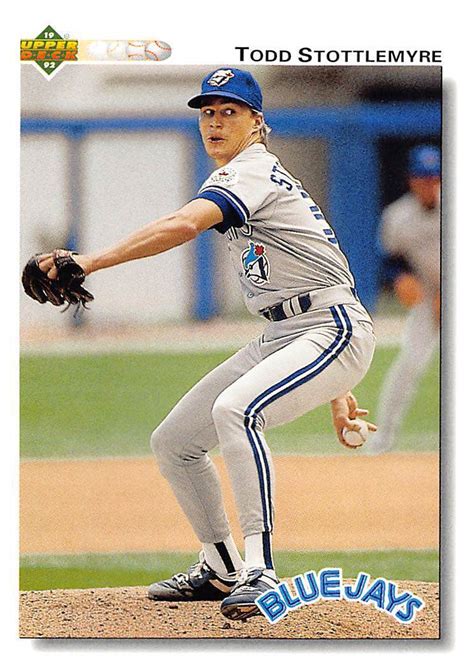 Todd Stottlemyre Upper Deck Toronto Blue Jays Baseball Card Ebay