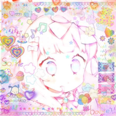 Decora Core Anime Girl Pfp Lazy Cute Idk Kawaii