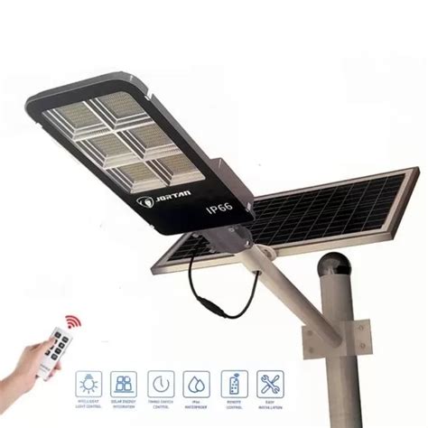 Соларна лампа с панел и стойка 1200W - MultiStore.bg