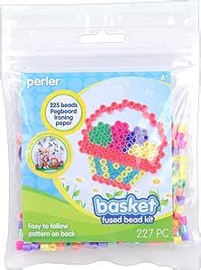 Perler Fun Fusion Fuse Bead Activity Kit Basket Amazon Ca Home