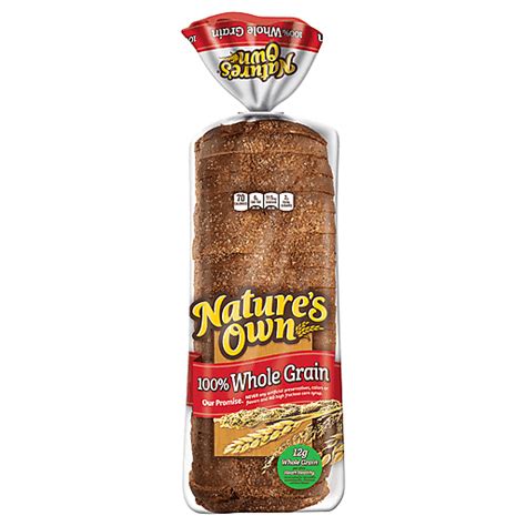 Nature S Own Bread Whole Grain Oz Multi Grain Whole Wheat