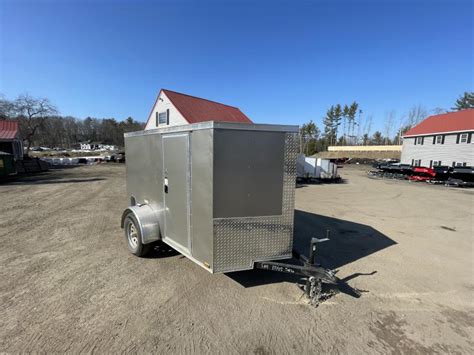 2019 Quality Cargo 5x8 Cargo Enclosed Trailer Side Door Cm Truck