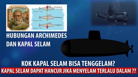 CARA KERJA KAPAL SELAM Cara Kapal Selam Tenggelam YouTube