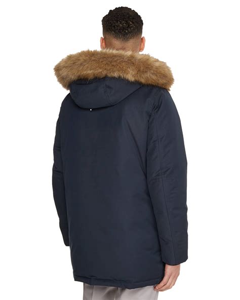 Tommy Hilfiger Herren Daunenparka Rockie Down In Blau Kaufen Engelhorn