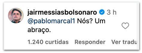 “depois Da Eleição Está Tudo Certo” Diz Marçal Sobre Bolsonaro