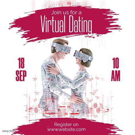 Virtual Reality Dating Template Postermywall