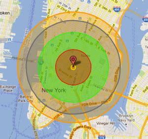 Blast Radius Calculator – Chemical Cake